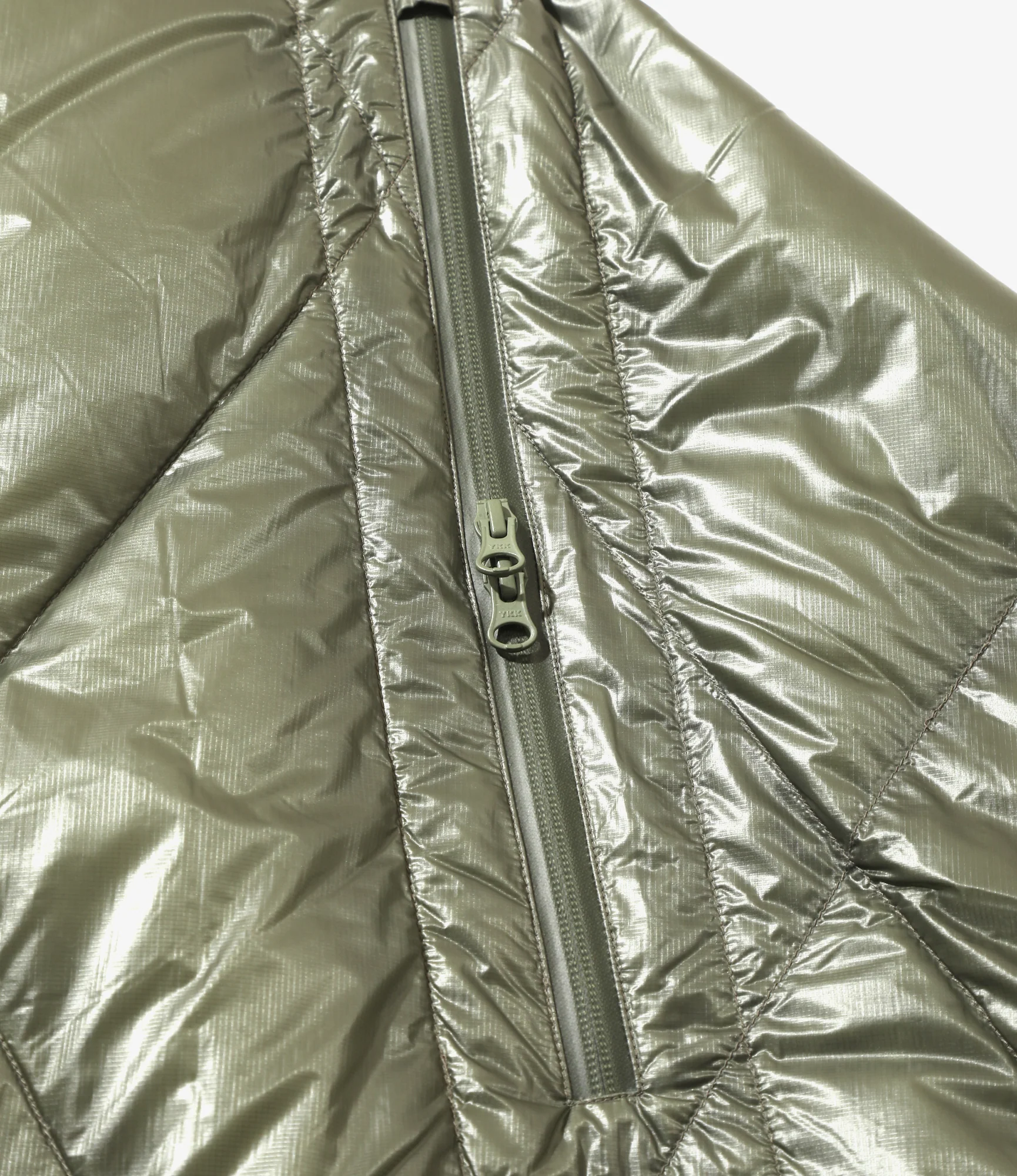 Engineered Garments x Nanga - Snap Shawl - Khaki -Nylon 3 Engineered Garments x Nanga - Snap Shawl - Khaki -Nylon