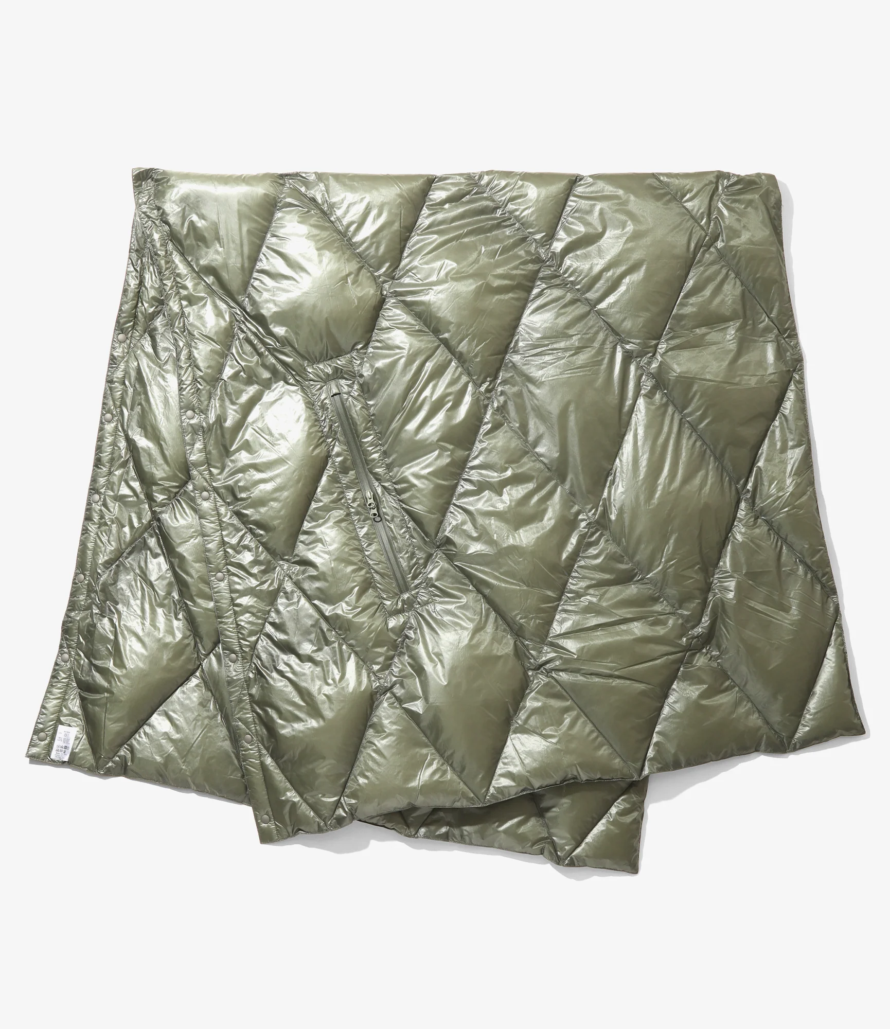 Engineered Garments x Nanga - Snap Shawl - Khaki -Nylon 5 Engineered Garments x Nanga - Snap Shawl - Khaki -Nylon