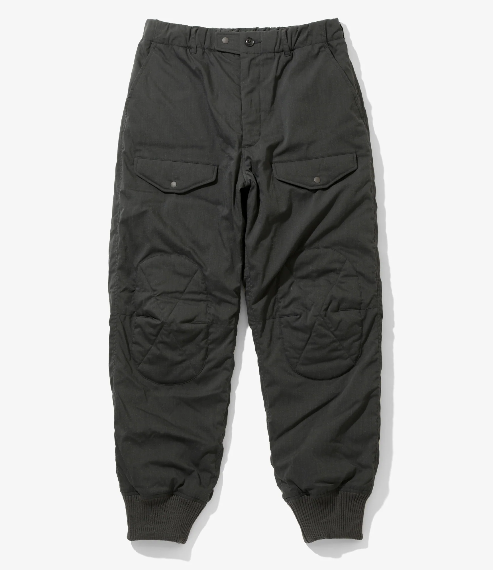 Engineered Garments x Nanga - Airborne Down Pant - Black - Flame Resistant Polyester Aramid Ripstop