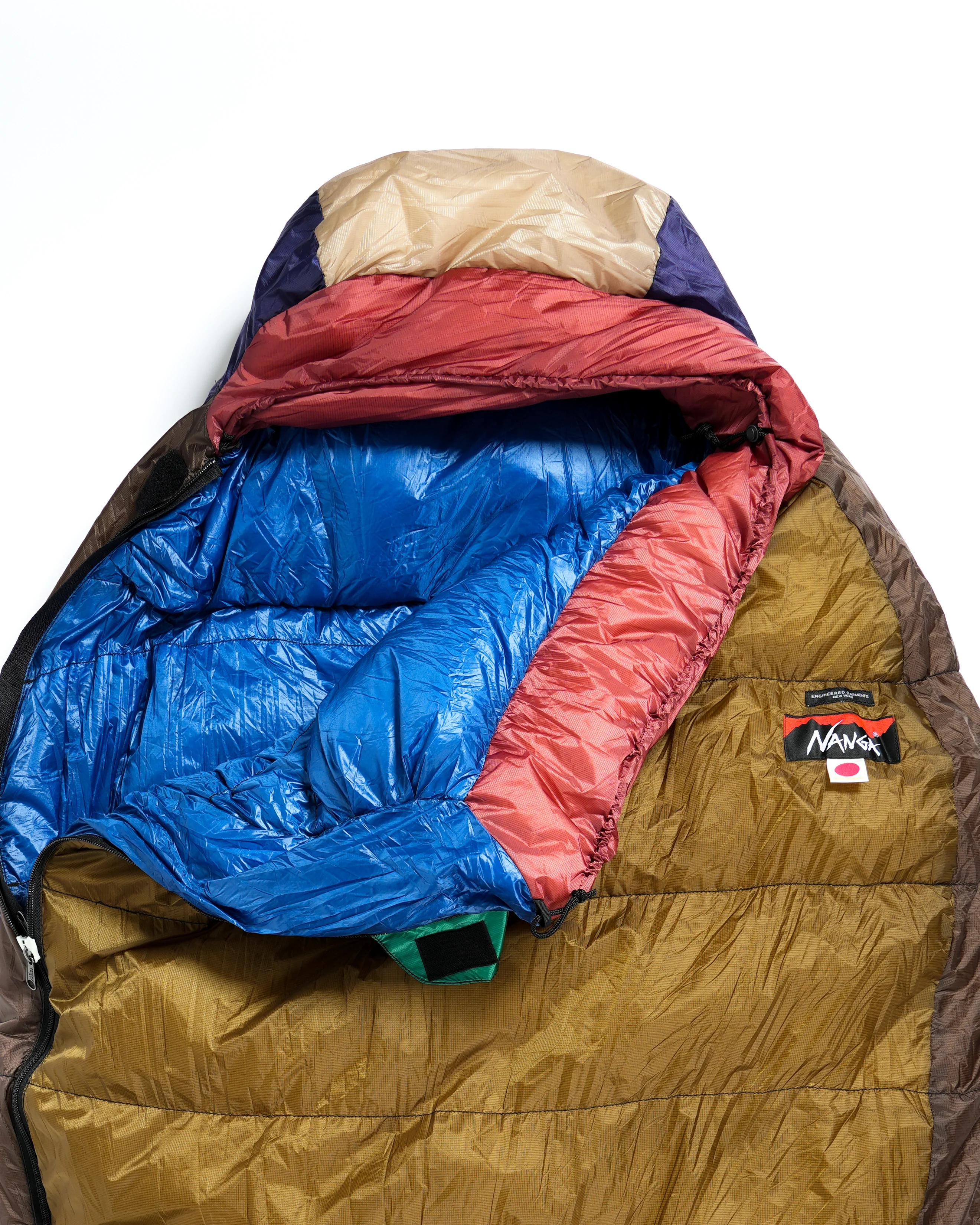 Engineered Garments x Nanga Aurora Light Sleeping Bag - Multi Color - Aurora Lt. 2 Engineered Garments x Nanga Aurora Light Sleeping Bag - Multi Color - Aurora Lt.