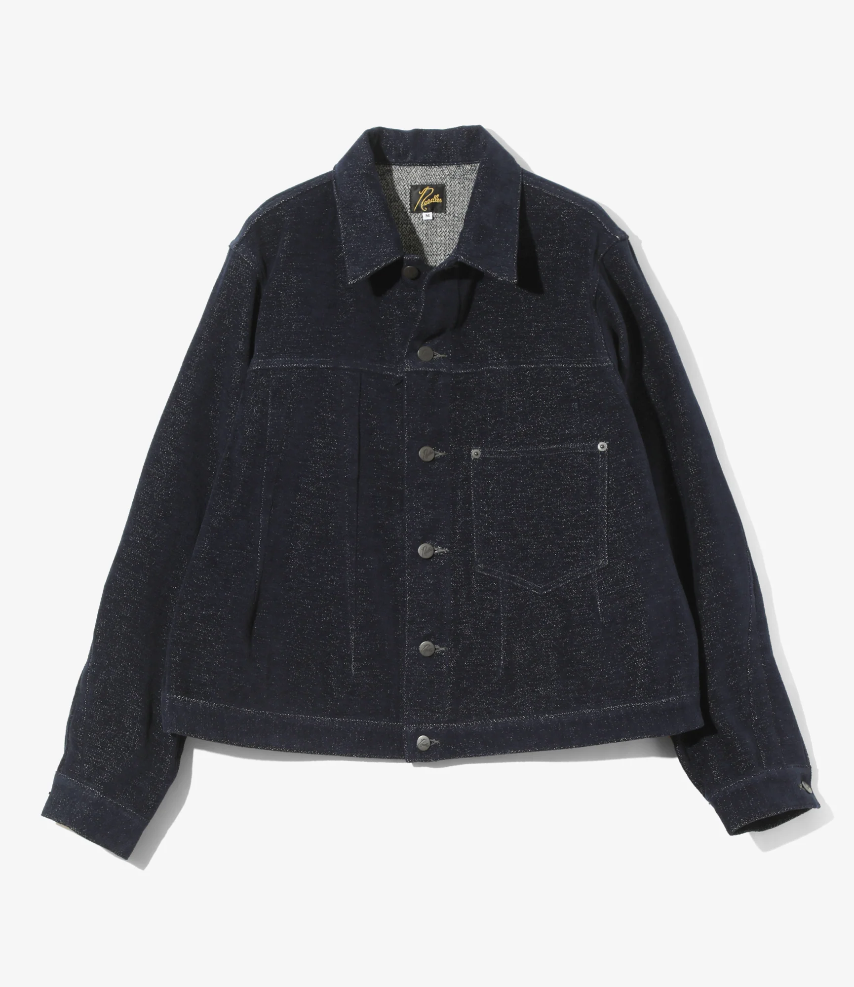 Darts Jean Jacket - Navy - Cotton / Washi Chenille