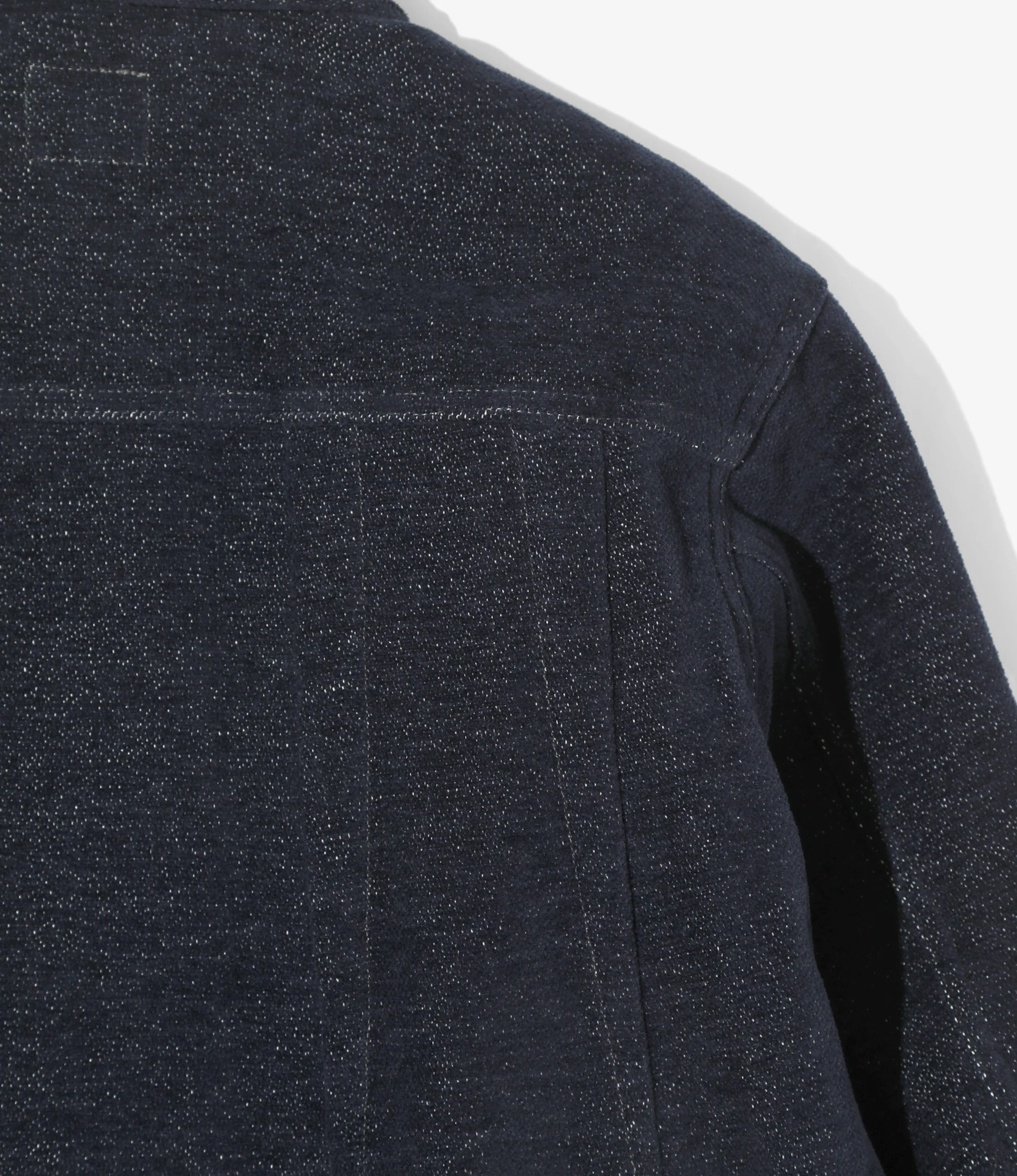 Darts Jean Jacket - Navy - Cotton / Washi Chenille